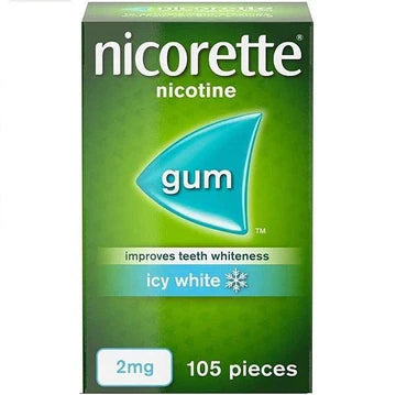 Nicorette Gum Icy White 2mg
