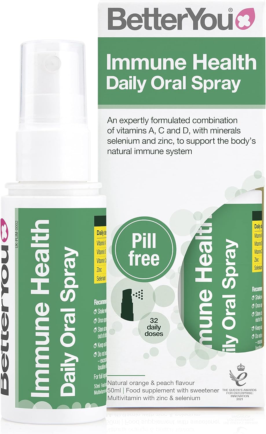 BetterYou Immunity Daily Oral Spray