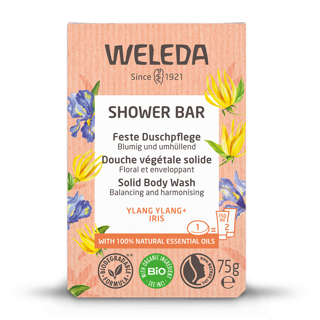 Weleda Shower Bar Ylang Ylang & Iris 75g