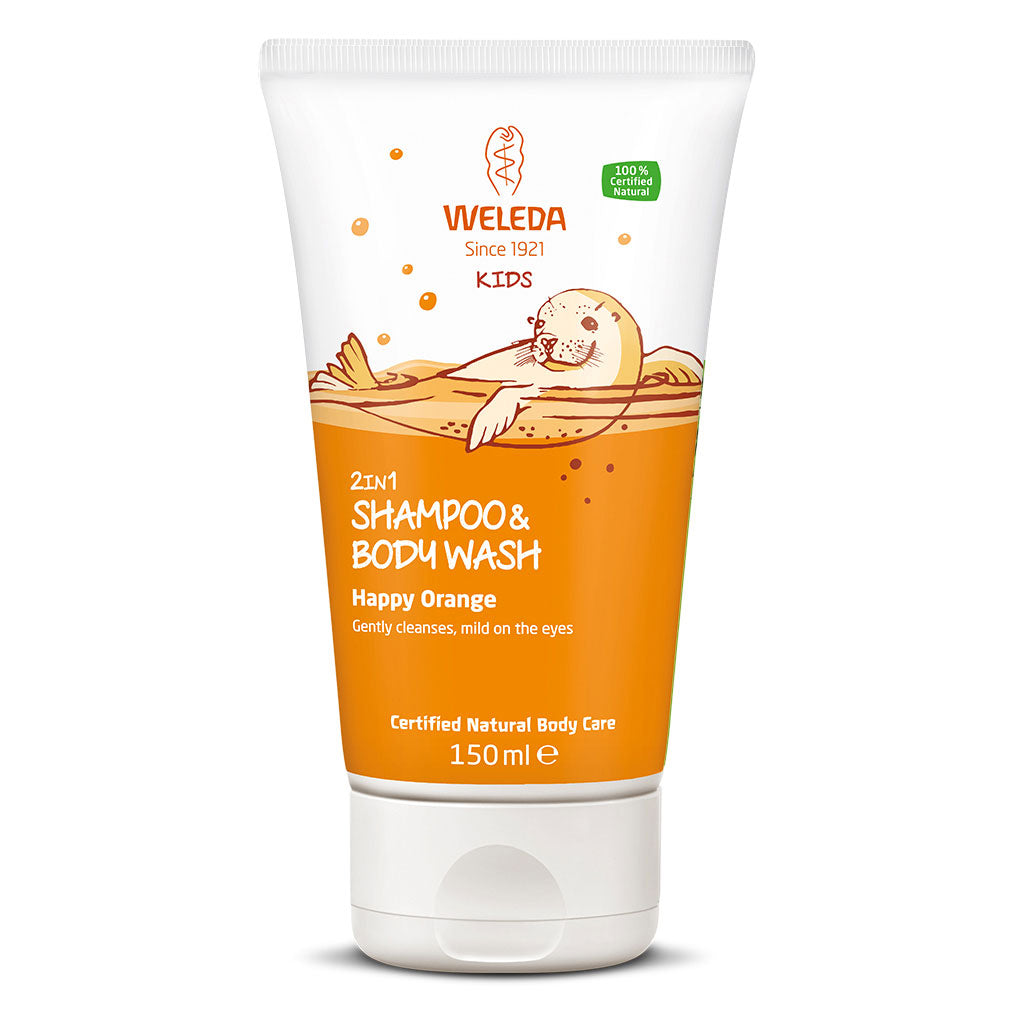 Weleda Kids 2 in1 Happy Orange Shower 150ml