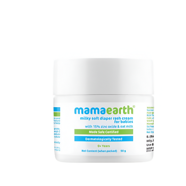 Mamaearth Milky Soft Diaper Rash Cream for Babies