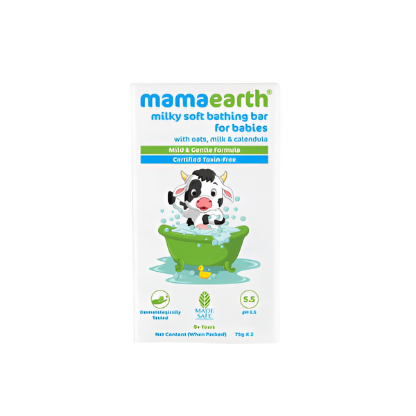 Mamaearth Milky Soft Bathing Bar for Babies