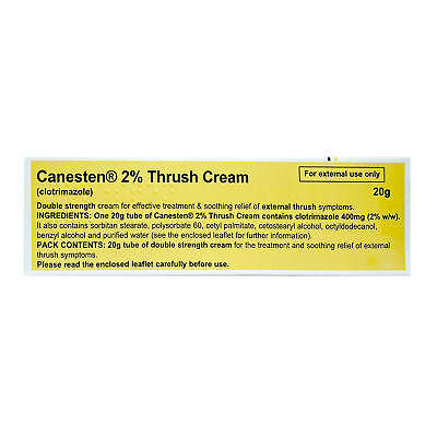 Canesten Thrush External Cream 2% w/w Cream Clotrimazole