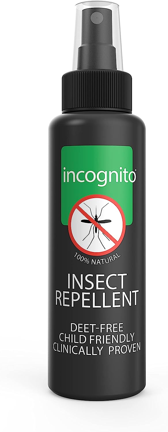 Effective Incognito Anti-Mosquito Insect Repellent Spray - Deet Free ...