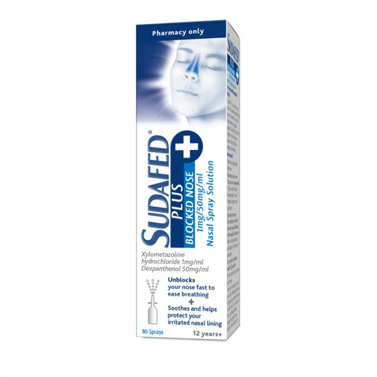 Sudafed PLUS Blocked Nose Spray - 15ml