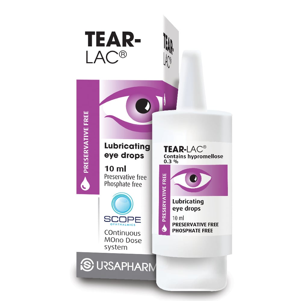 Tear-Lac Eye Drops – 10ml