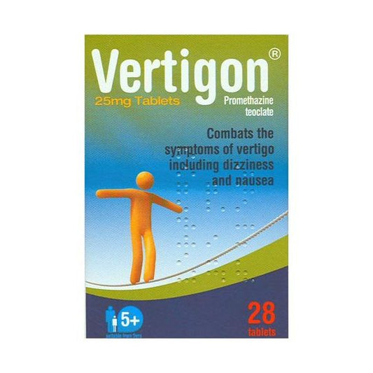 Vertigon 25mg Tablets