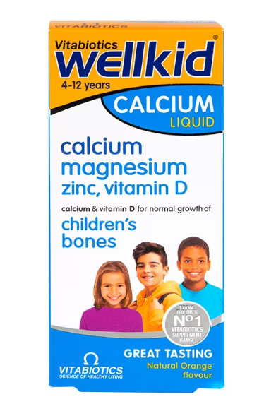 Vitabiotics Wellkid Calcium Liqiuid