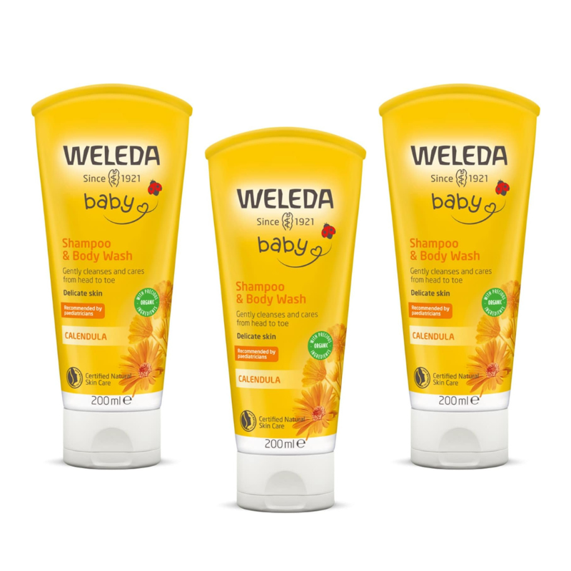 Weleda Baby Calendula Shampoo & Bodywash 200ml