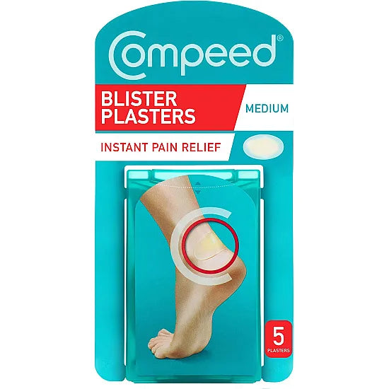 Compeed Medium Size Blister Plasters - 5 Hydrocolloid Plasters