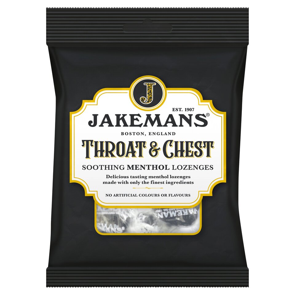 Jakemans Throat and Chest Lozenges 160g