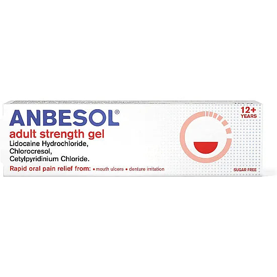 Anbesol Adult Strength Gel - 10g