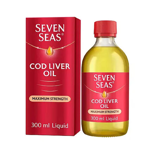 Seven Seas Cod Liver Oil Max Strength