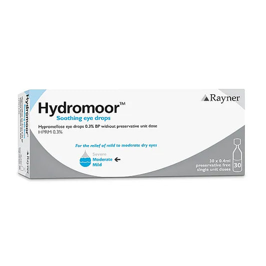 Hydromoor 0.3% Hypromellose Eye Drops