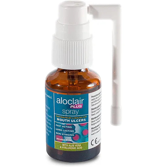 Aloclair Mouth Ulcer Treatment Plus Spray