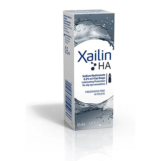 Xailin HA 10ml Eye Drops: Hydrating & Soothing Relief for Dry Eyes ...