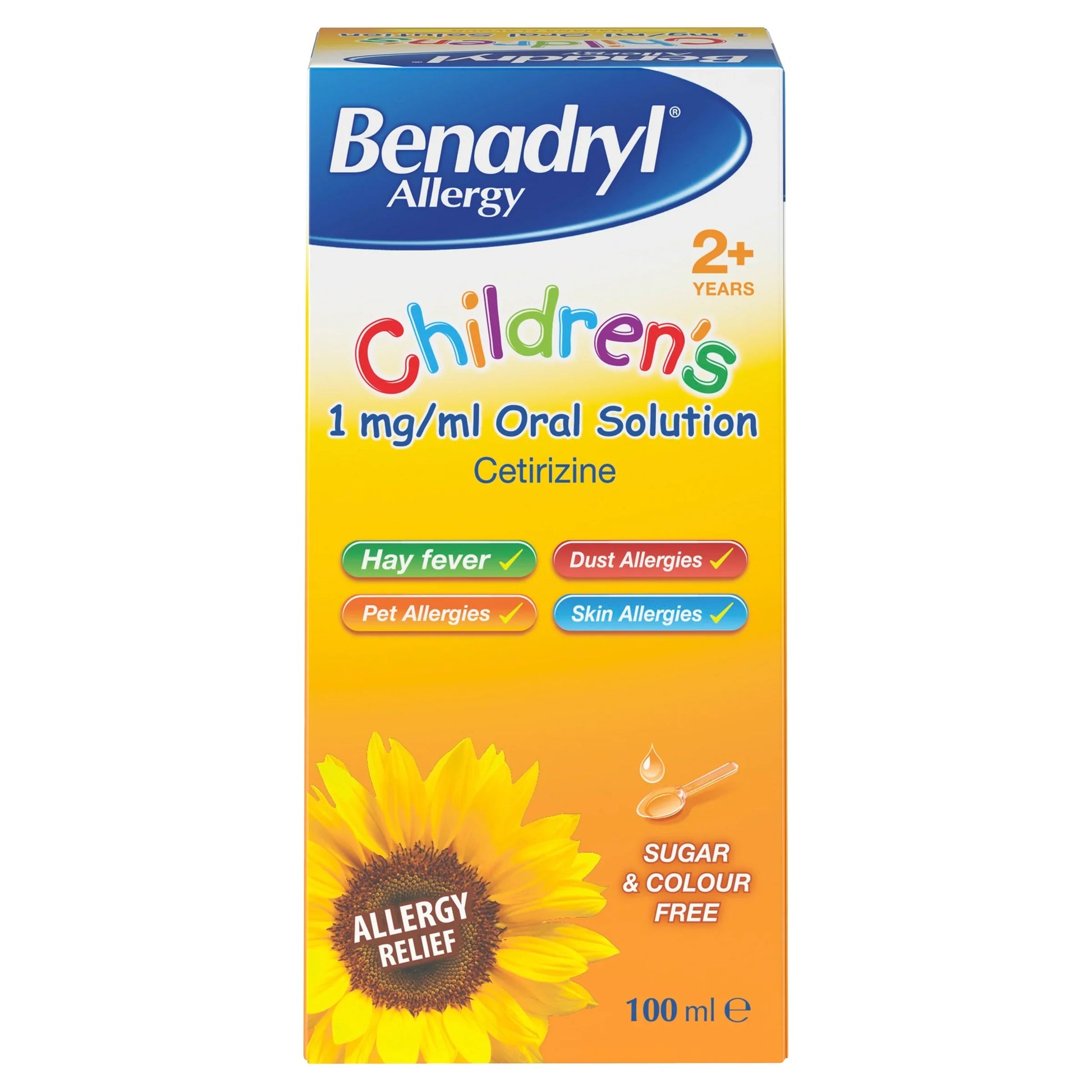 Benadryl Allergy Children's 1mg/ml Oral Solution