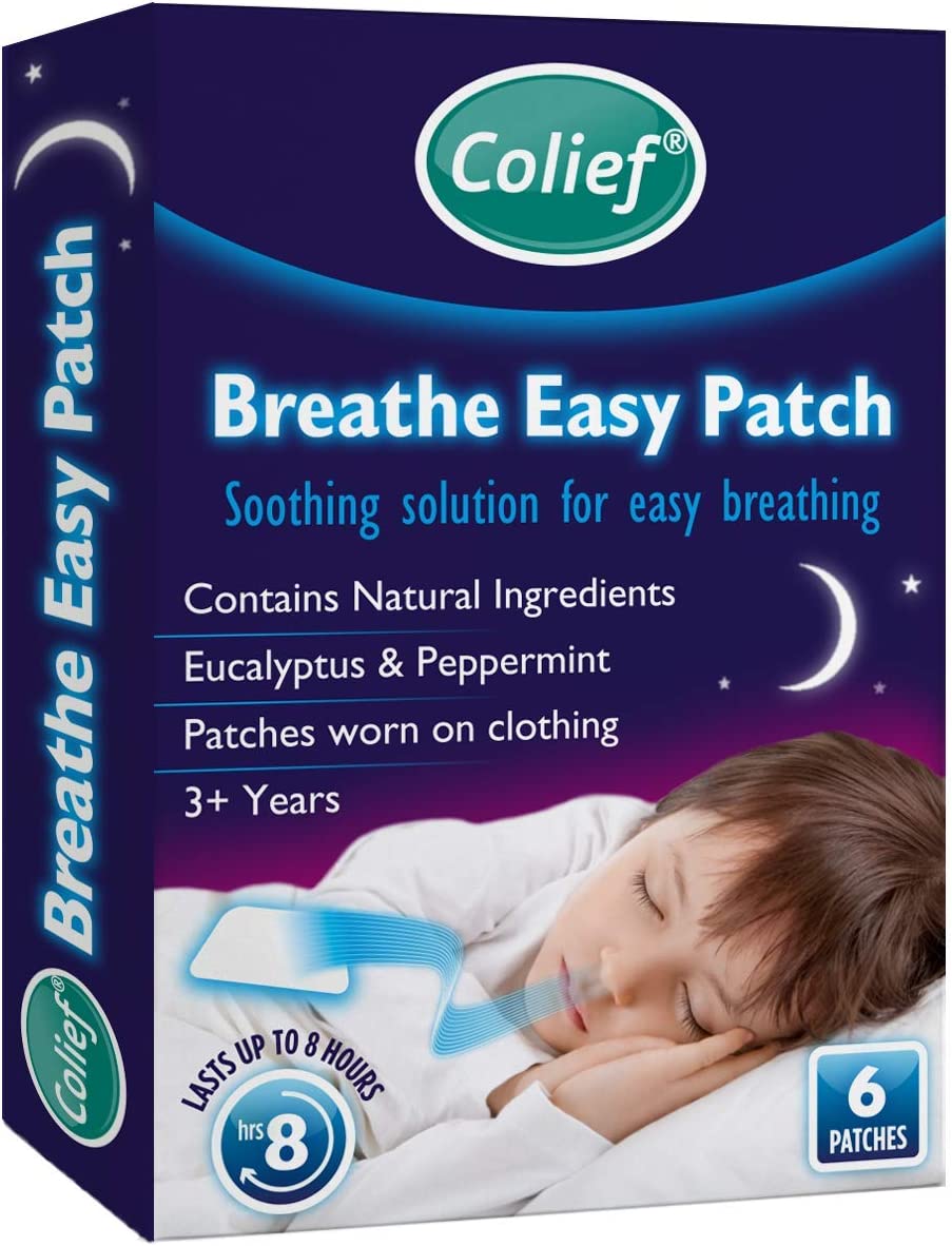 Colief Breathe Easy Patches - Decongestant Patch for Kids