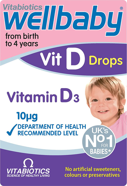 Wellbaby Vitamin D-Drops-30ml