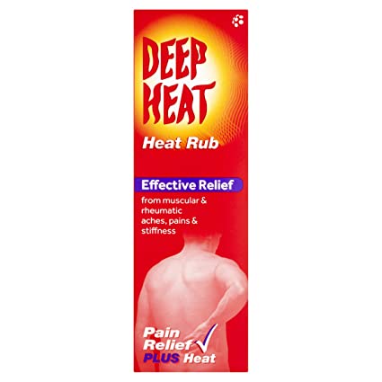 Deep Heat Heat Rub Pain Relief Cream