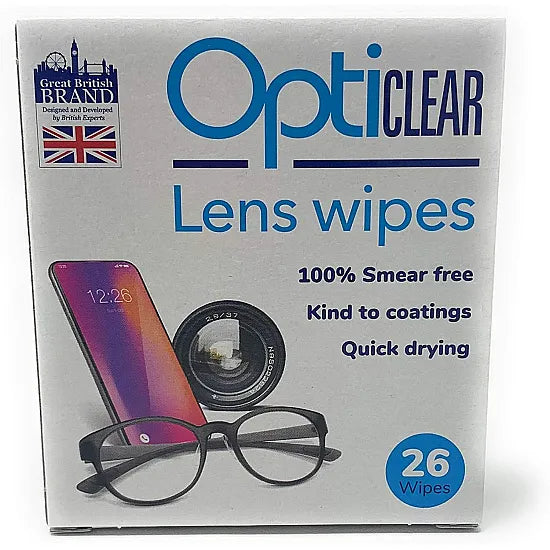 Opticlear Lens Wipes