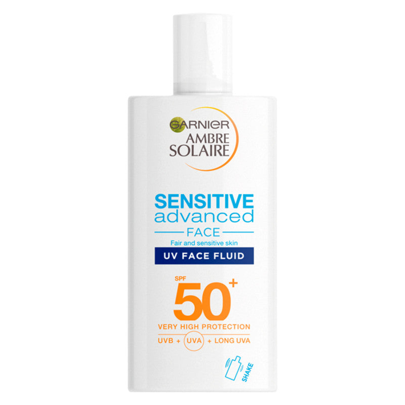 Garnier Ambre Solaire Sensitive Advanced UV Face Fluid SPF50+40ml