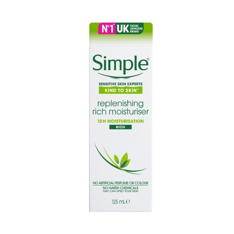 Simple Kind to Skin Replenishing Rich Moisturiser-125ml