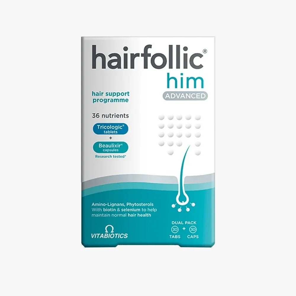 HAIRFOLLIC MAN ADVANCED 30 CAPS I 30TABS