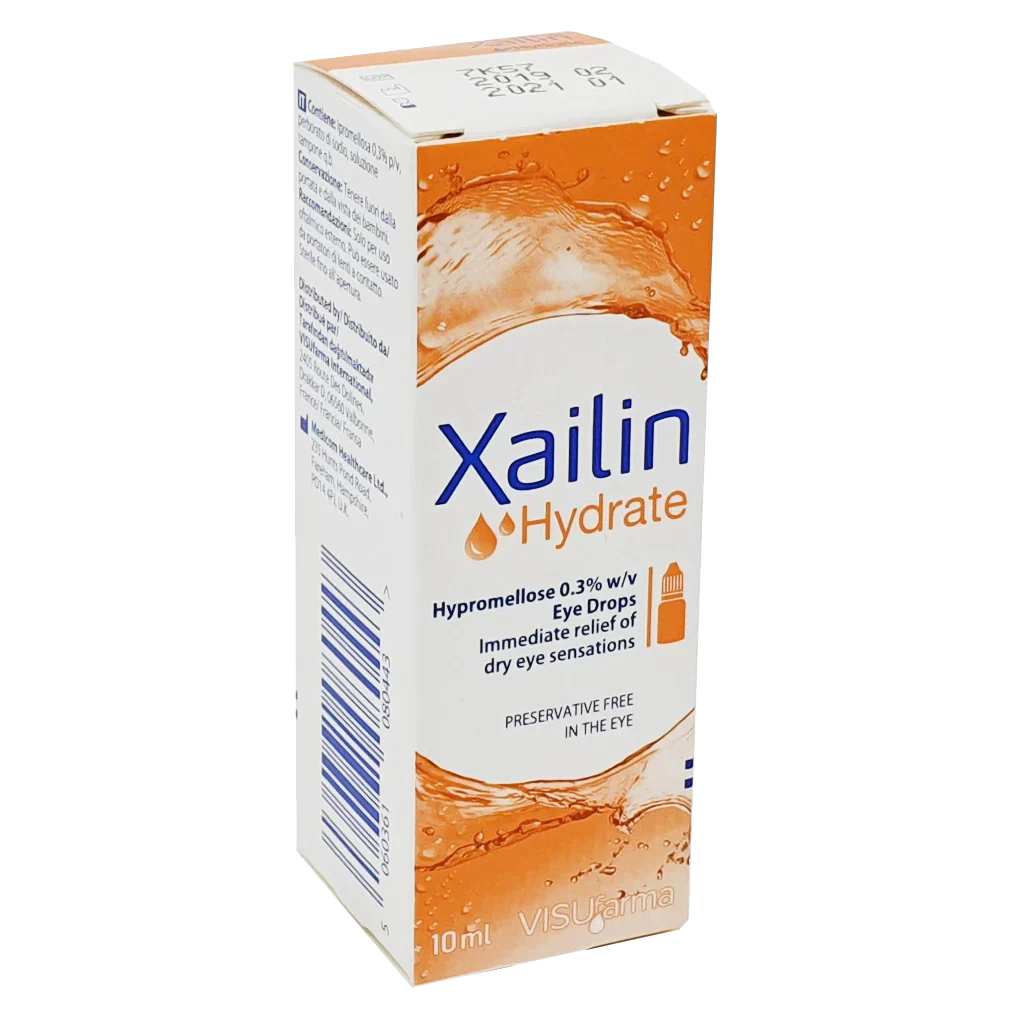 Xailin Hydrate 10ml - Preservative Free Eye Drops for Dry Eyes – Vision ...