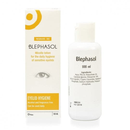 Blephasol Preservative Free Eye Lid Cleansing Lotion 100ml