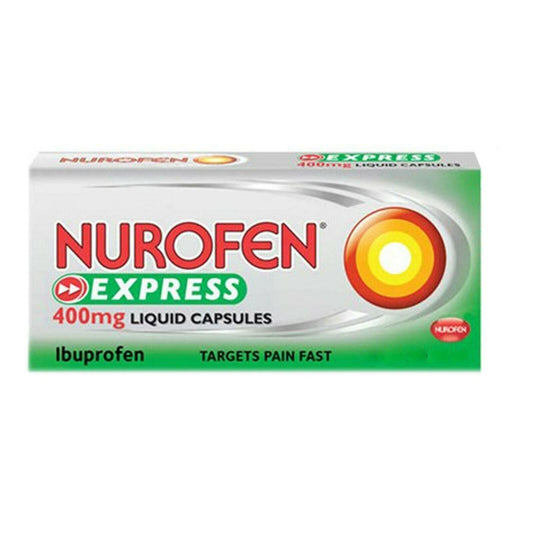 Nurofen Express 400mg Liquid Capsules - 20