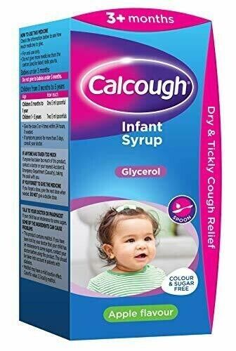 Calcough Children's Soothing Syrup Dry, Tickly cough Apple