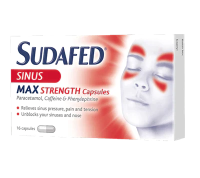 Sudafed Sinus Max Strength 