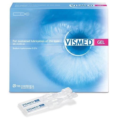 VISMED GEL Single Dose Vials - 20 x 0.45ml
